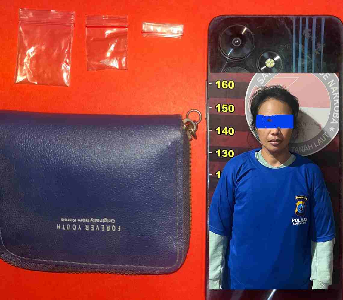 Buronan Kabur, Satresnarkoba Polres Tala Hanya Amankan Wanita Ini di Rumah Target
