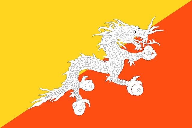 Bendera Negara fakta Bhutan