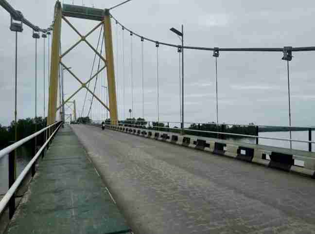 Jembatan Barito di Batola Ditutup Sementara untuk Perbaikan, Cek Tanggalnya!