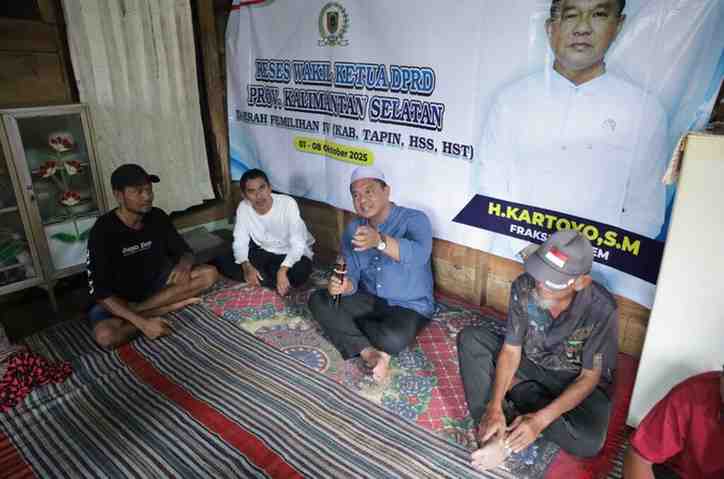 Serap Aspirasi Warga Kandangan Barat, Kartoyo Bahas Kebutuhan Pemadam dan Surau
