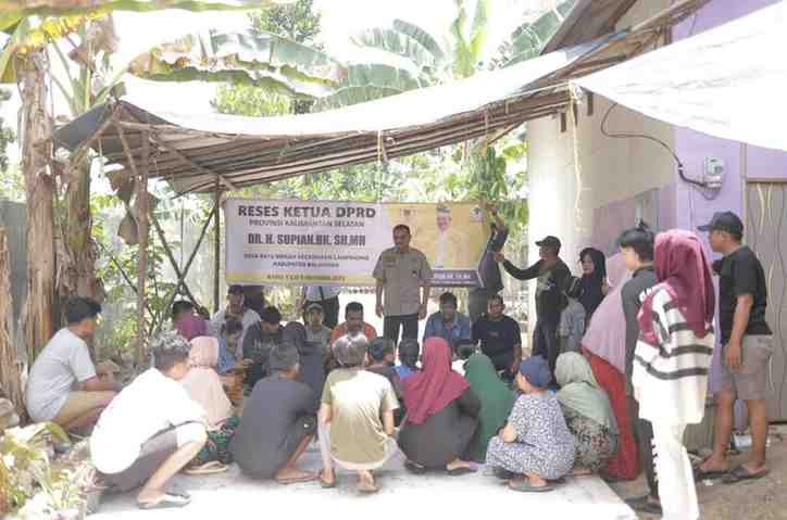 Supian HK Serap Aspirasi Warga HSU dan Balangan, Tekankan Pentingnya Pembangunan Berbasis Kebutuhan Masyarakat