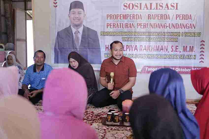 Wakil Ketua DPRD Kalsel Ajak Warga Satui Kelola Sampah dengan Bijak dan Berkelanjutan