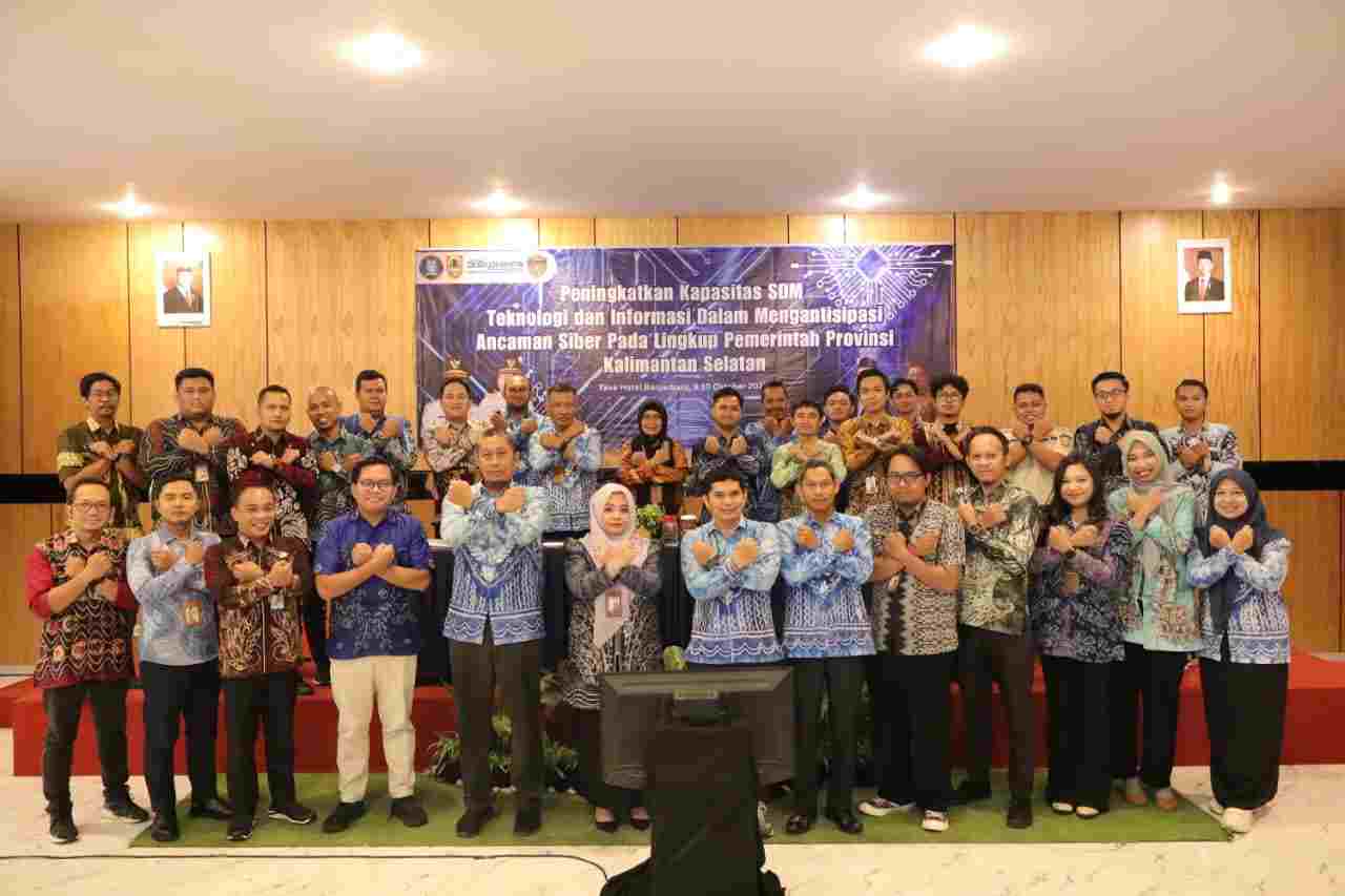 Diskominfo Kalsel Gelar Bimtek Keamanan Informasi, Perkuat Pertahanan Siber ASN