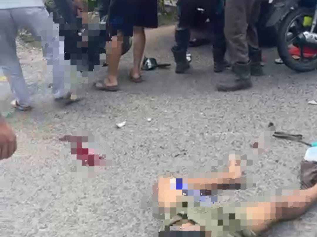 Kecelakaan di Jalan Pasirmas, Satu Korban Tewas dan Satu Kritis Nihil Identitas