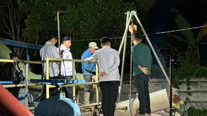 JDU di Batola Rampung, Tahap Terakhir Sisa Penyambungan Intake ke Pipa BWS