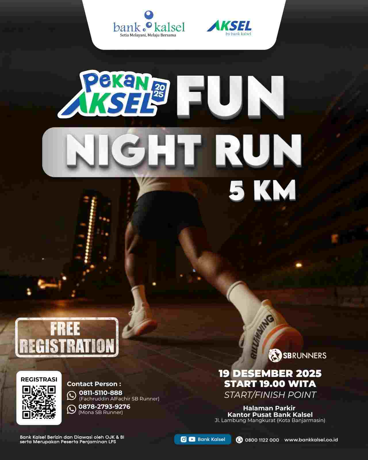 19 Desember Pekan Aksel 2025 Resmi Dibuka, Bank Kalsel Dorong Transaksi Digital Dan Gaya Hidup Sehat