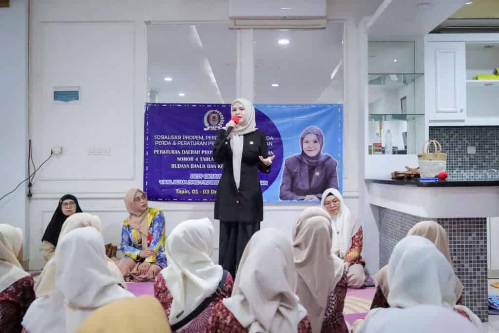 Waket DPRD Desy Tegaskan Perda Bukan Hanya Bantuan Hukum, Tapi Sarana Mencegah Kekerasan dan Menjaga Nilai-nilai Kearifan Lokal
