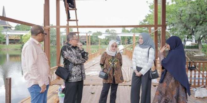 Komisi I DPRD Kalsel Monitoring dan Tinjau Progres Pasar Terapung di TMII