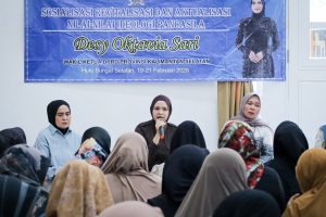 Sampaikan Nilai Pancasila Dalam Aktivitas Sehari-hari, Waket DPRD Kalsel Sosrev di Sungai Raya HSS