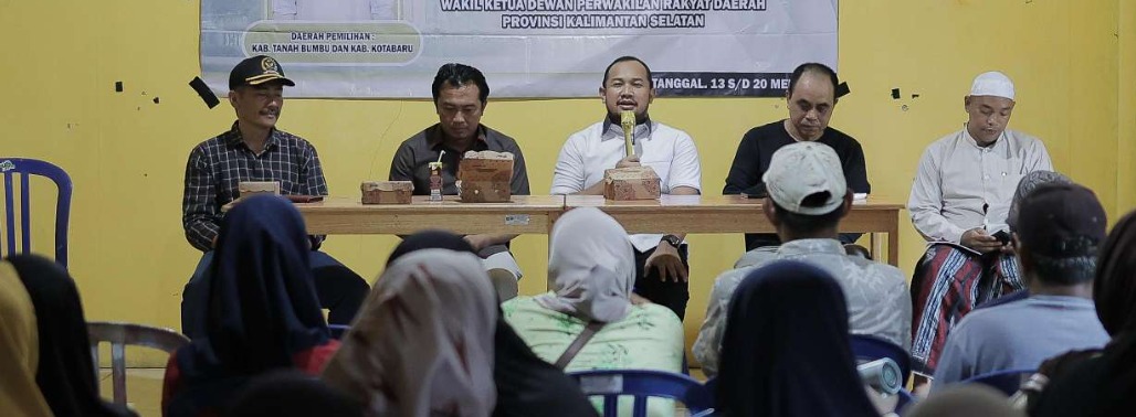 Reses di Tanah Bumbu, Alpiya Rakhman Tampung Keluhan Jalan, PJU, dan Pendidikan