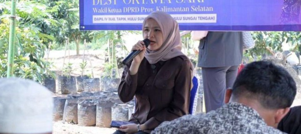 Desy Oktavia Sari Dukung Penguatan Pertanian Berkelanjutan di HSS