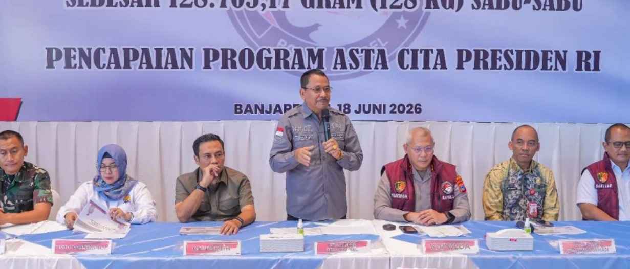 Supian HK Apresiasi Pengungkapan 128 Kg Sabu, Sebut Langkah Nyata Selamatkan Generasi Banua