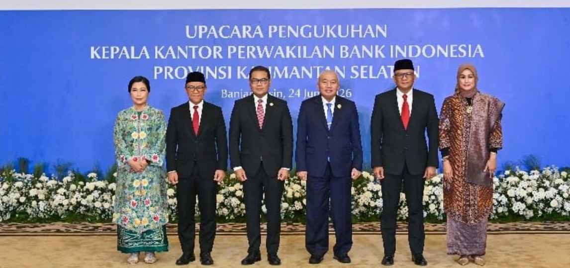 Gubernur H. Muhidin Dorong Penguatan Sinergi Antar Lembaga Hadapi Tantangan Ekonomi Daerah