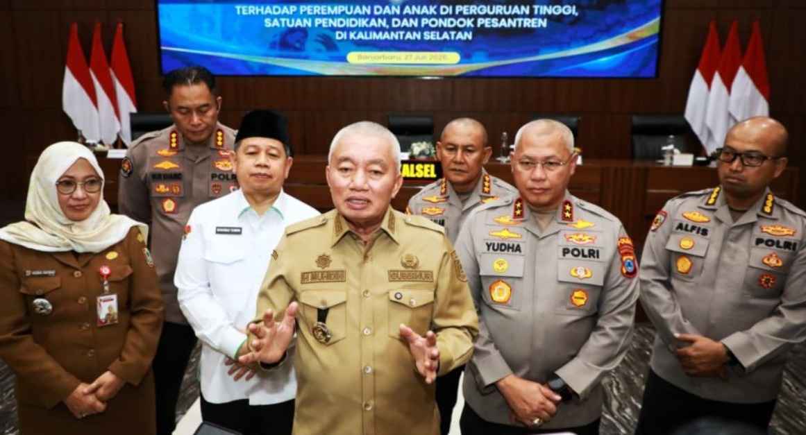Perkuat Perlindungan Perempuan dan Anak, Gubernur H. Muhidin Tandatangani Forum Bersama Pencegahan Kekerasan dan Kejahatan Siber
