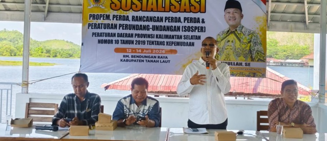 Rahimullah Ajak Pemuda Ambil Peran Strategis Melalui Sosialisasi Perda Kepemudaan
