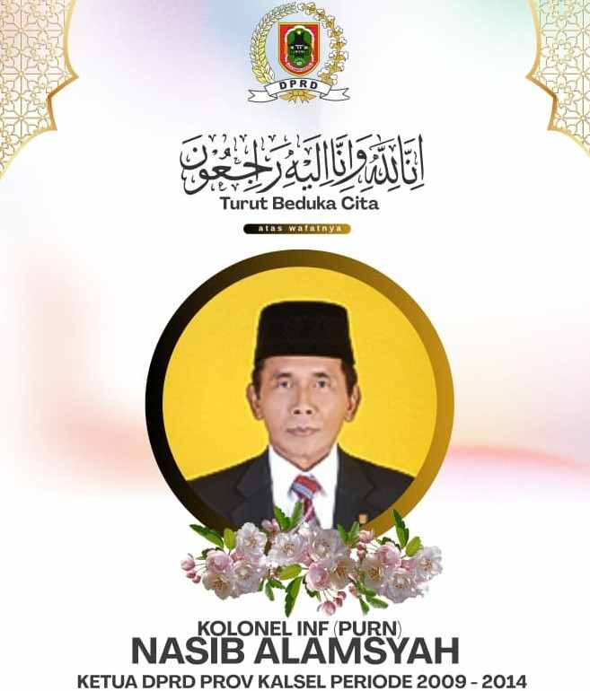 Diiringi Upacara Militer, Mantan Ketua DPRD Kalsel Kol. Inf. (Purn) Nasib Alamsyah Dimakamkan di TMP Banjarbaru