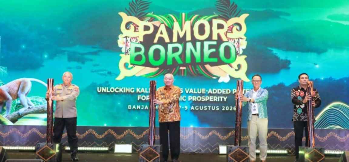 Gubernur H. Muhidin Buka Pamor Borneo 2026, Dorong Investasi hingga Rp62,8 Triliun