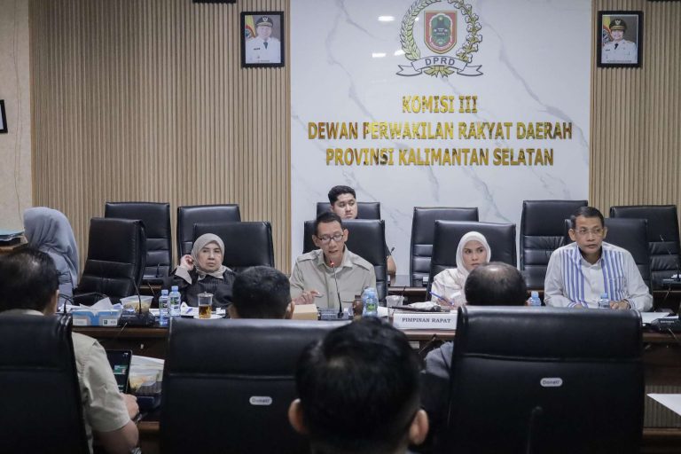Komisi III DPRD Kalsel Cermati Usulan Perubahan APBD 2026 dan Prioritaskan Program Infrastruktur Yang Belum Terakomodir