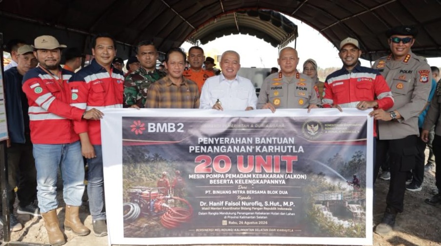 Gubernur Muhidin Siapkan Sistem Air Permanen untuk Putus Siklus Karhutla di Kalsel