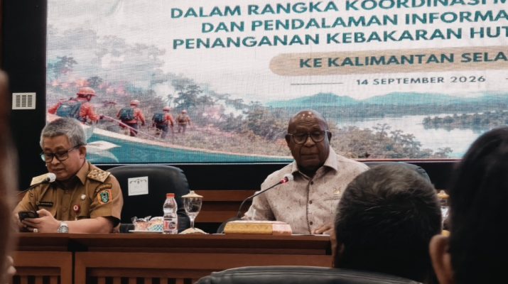Komite II DPD RI Kunker ke Kalsel, Dorong Roadmap Penanganan Karhutla Berkelanjutan