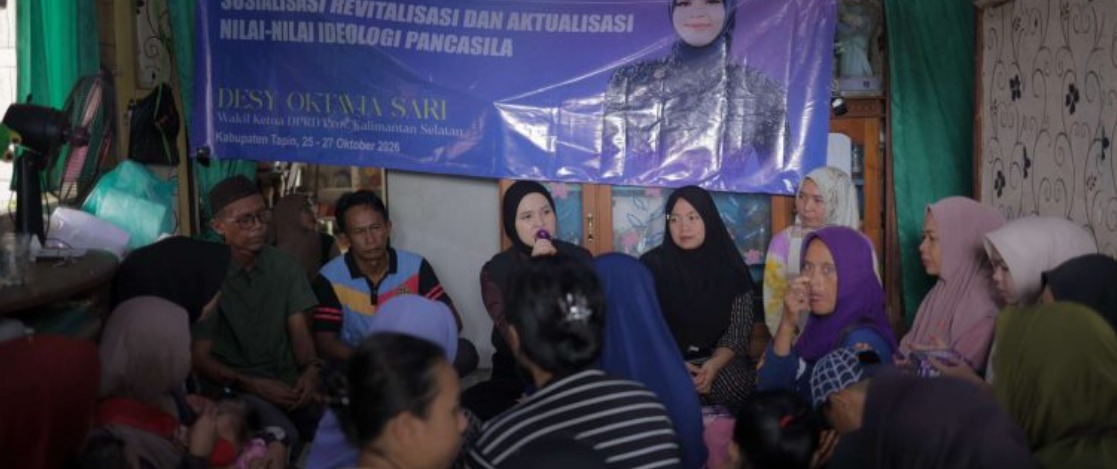 Desy Oktavia Sari Ajak Warga Tapin Bijak Bermedia Sosial dan Waspadai Hoaks