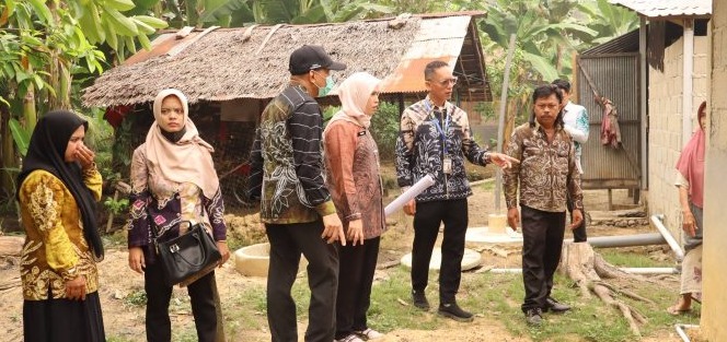 Tim Juri STBM Award Kalsel Verifikasi Desa Mahela, Soroti Keberlanjutan Sanitasi